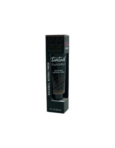 LA Girl Tinted Foundation With Natural Finish GLM772 Ebony LA Girl Tinted Foundation With Natural Finish GLM772 Ebony