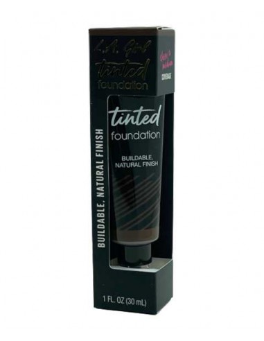 LA Girl Tinted Foundation With Natural Finish GLM772 Ebony LA Girl Tinted Foundation With Natural Finish GLM772 Ebony