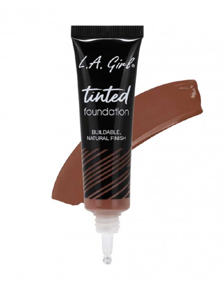 LA Girl Tinted Foundation With Natural Finish GLM769 Espresso LA Girl Tinted Foundation With Natural Finish GLM769 Espresso