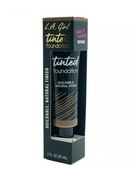 LA Girl Tinted Foundation With Natural Finish GLM766 Cocoa LA Girl Tinted Foundation With Natural Finish GLM766 Cocoa