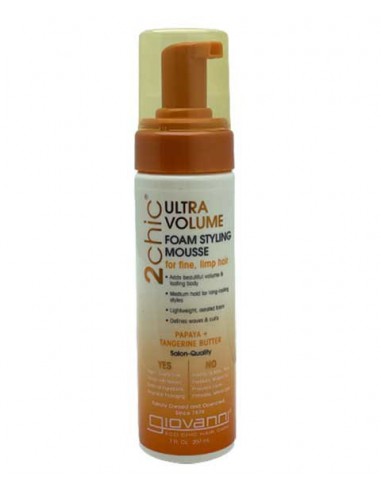 2 Chic Ultra Volume Foam Styling Mousse