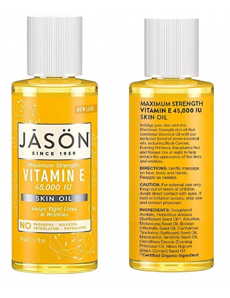 Vitamin E Maximum Strength 45000 IU Skin Oil