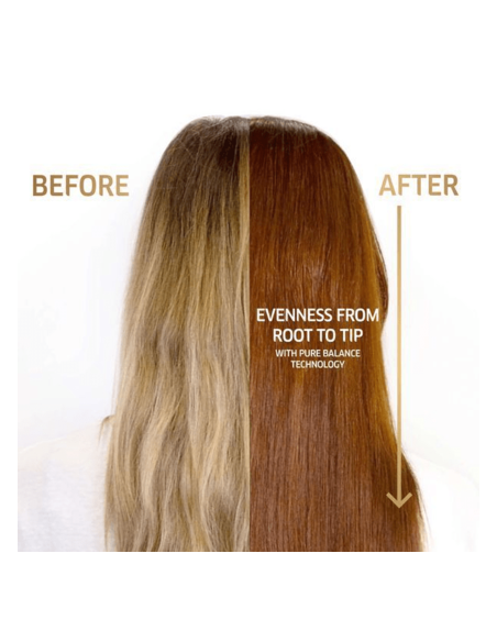 Koleston Perfect ME Plus Pure Naturals before and after Koleston Perfect ME Plus Pure Naturals before and after