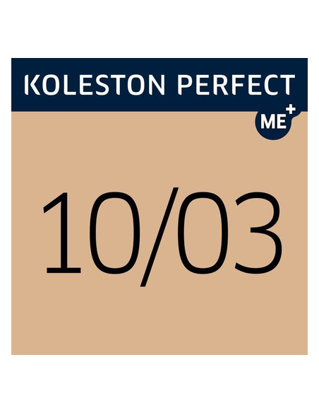 Koleston Perfect ME Plus Pure Naturals 10/03 colour Koleston Perfect ME Plus Pure Naturals 10/03 colour