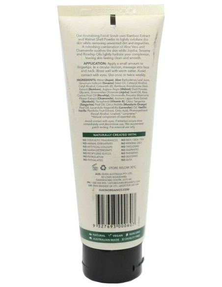 Australian Natural Skincare Revitalising Facial Scrub Australian Natural Skincare Revitalising Facial Scrub