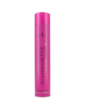 Silhouette Color Brilliance Hairspray Super Hold