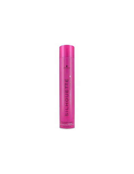 Silhouette Color Brilliance Hairspray Super Hold