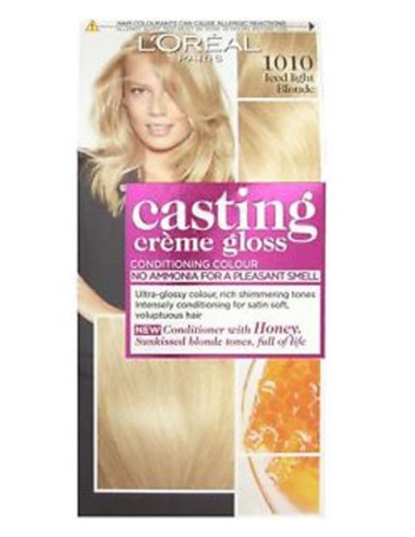 Casting Creme Gloss Conditioning Color 1010 Iced Light Blonde Casting Creme Gloss Conditioning Color 1010 Iced Light Blonde