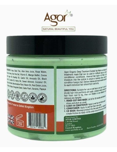 Organic Deep Treatment Cocktail 4 In 1 Hair Mask