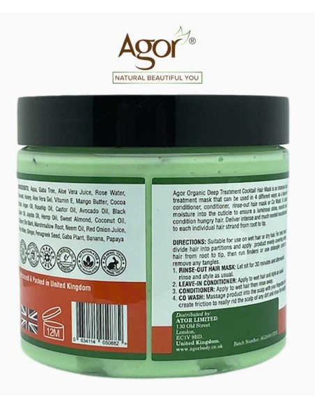 Organic Deep Treatment Cocktail 4 In 1 Hair Mask