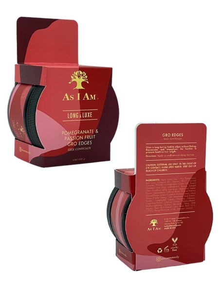 Long And Luxe Pomegranate Passion Fruit Gro Edges Controller Long And Luxe Pomegranate Passion Fruit Gro Edges Controller