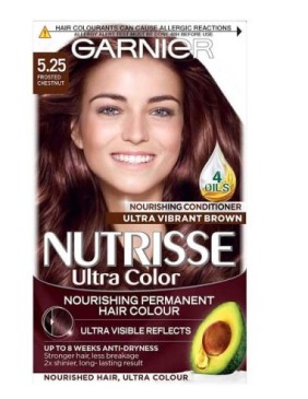 GarnierNutrisse Ultra Permanent Nourishing Hair Colour 5.25 Frosted Chestnut