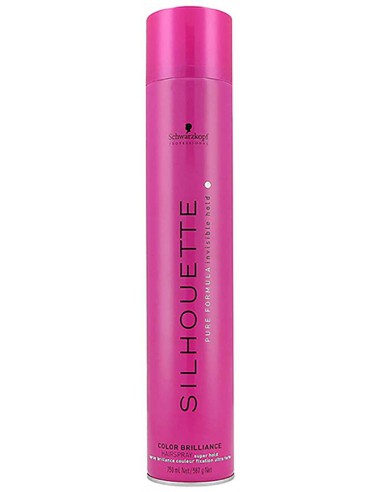 Silhouette Color Brilliance Hairspray Super Hold Silhouette Color Brilliance Hairspray Super Hold
