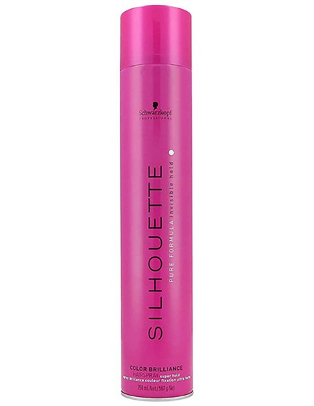 Silhouette Color Brilliance Hairspray Super Hold Silhouette Color Brilliance Hairspray Super Hold