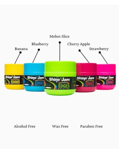 Shine N Jam Rainbow Edges Melon Slice Shine N Jam Rainbow Edges Melon Slice