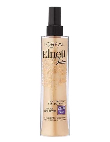 Elnett Satin Straight Heat Protect Styling Spray Elnett Satin Straight Heat Protect Styling Spray