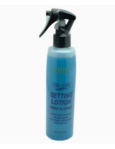 Curl And Twist Wrap N Shine Setting Lotion Curl And Twist Wrap N Shine Setting Lotion