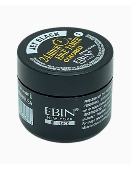 EBIN New York 24 Hour Edge Tamer Jet Black