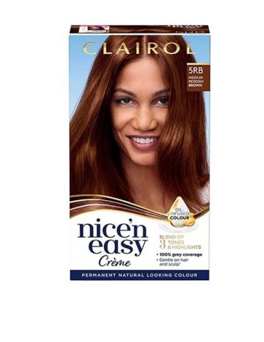 Nice N Easy Creme Permanent Colour 5RB Medium Reddish Brown Nice N Easy Creme Permanent Colour 5RB Medium Reddish Brown