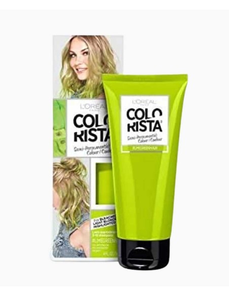 Colorista Washout Lime Semi Permanent Hair Dye Colorista Washout Lime Semi Permanent Hair Dye