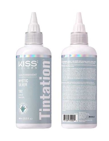 Kiss Colors Tintation Semi Permanent Mystic Silver T002 Kiss Colors Tintation Semi Permanent Mystic Silver T002