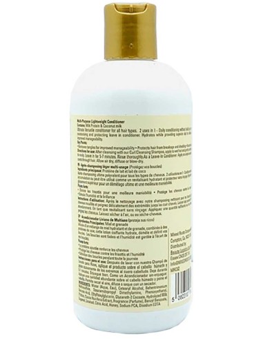Compounds Multi Purpose Lightweight Conditioner With Milk Protein And Coconut Milk Compounds Multi Purpose Lightweight Conditioner With Milk Protein And Coconut Milk
