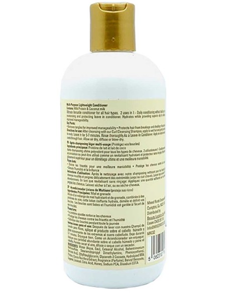 Compounds Multi Purpose Lightweight Conditioner With Milk Protein And Coconut Milk Compounds Multi Purpose Lightweight Conditioner With Milk Protein And Coconut Milk