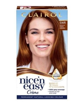 Nice N Easy Creme Permanent Colour 5WR Medium Warm Auburn