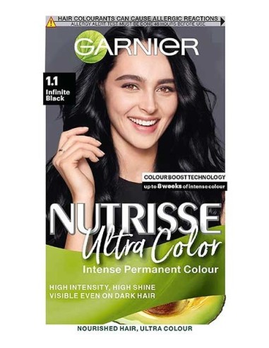 Nutrisse Ultra Color Intense Permanent Color 1.1 Infinite Black Nutrisse Ultra Color Intense Permanent Color 1.1 Infinite Black