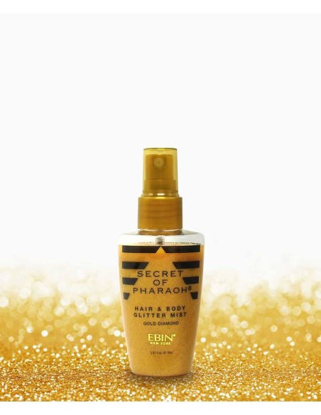 Secret Of Pharaoh Hair And Body Glitter Mist Gold Dimond Secret Of Pharaoh Hair And Body Glitter Mist Gold Dimond