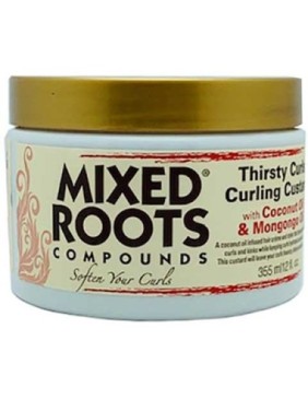 Compounds Thirsty Curls Curling Custard With Coconut Oil And Mongongo Oil