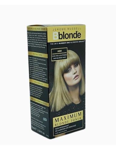 Jerome Russell Bblonde Maximum Blonde Toner Ash