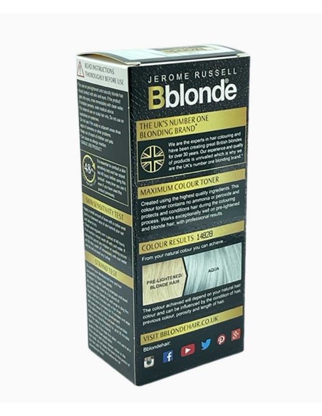 Jerome Russell Bblonde Maximum Color Toner Aqua Jerome Russell Bblonde Maximum Color Toner Aqua