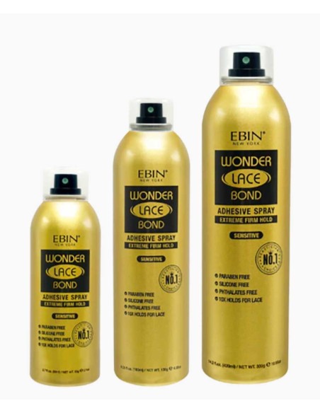 Wonder Lace Bond Extreme Firm Hold Adhesive Spray Sensitive