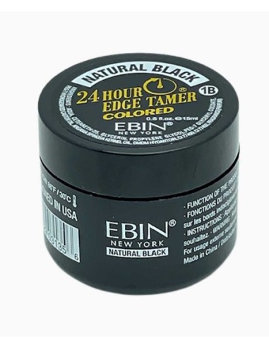 24 Hour Colored Edge Tamer Natural Black 24 Hour Colored Edge Tamer Natural Black