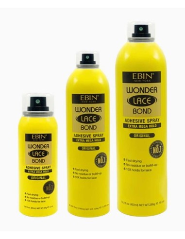 Wonder Lace Bond Adhesive Extra Mega Hold Spray Original