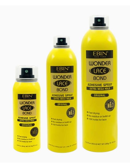 Wonder Lace Bond Adhesive Extra Mega Hold Spray Original
