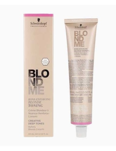 SchwarzkopfBlondme Bond Enforcing Blonde Toning Creative Deep Tones