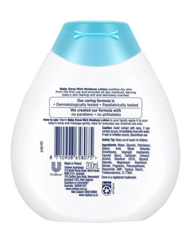 Baby Dove Lotion Rich Moisture Baby Dove Lotion Rich Moisture