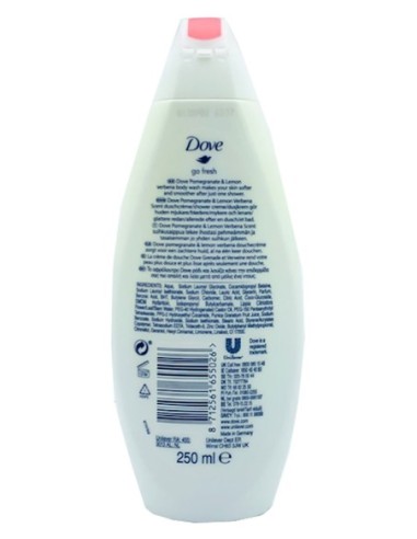 Pomegranate And Verbena Scent Body Wash