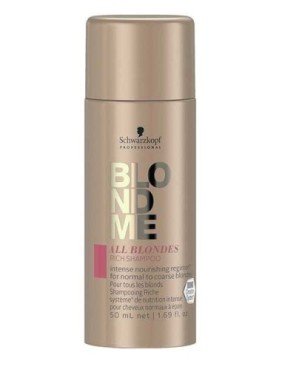 Blondme All Blondes Rich Shampoo Travel Pack