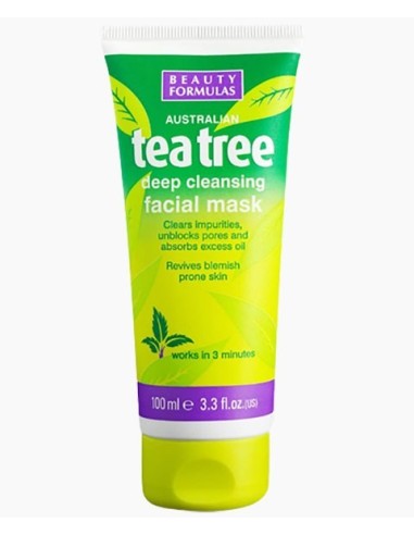 Australian Tea Tree Deep Cleansing Facial Mask Australian Tea Tree Deep Cleansing Facial Mask