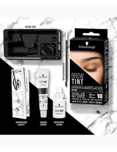 Schwarzkopf Brow Tint Black Schwarzkopf Brow Tint Black