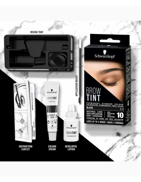 Schwarzkopf Brow Tint Black Schwarzkopf Brow Tint Black