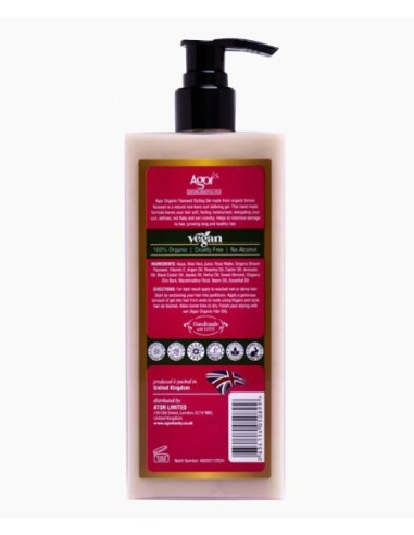 Agor Organic Flaxseed Styling Gel Agor Organic Flaxseed Styling Gel