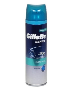 Gillette Series Protection Shave Gel With Almond Oil