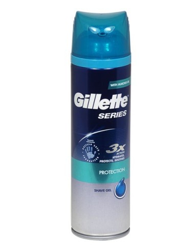 Gillette Series Protection Shave Gel With Almond Oil Gillette Series Protection Shave Gel With Almond Oil