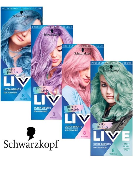 Live Pretty Pastels Ultra Brights Semi Permanent Lilac Crush
