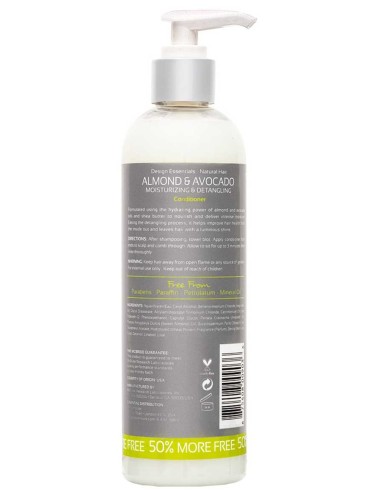 Design EssentialsNatural Almond And Avocado Moisturizing And Detangling Conditioner Design EssentialsNatural Almond And Avocado Moisturizing And Detangling Conditioner