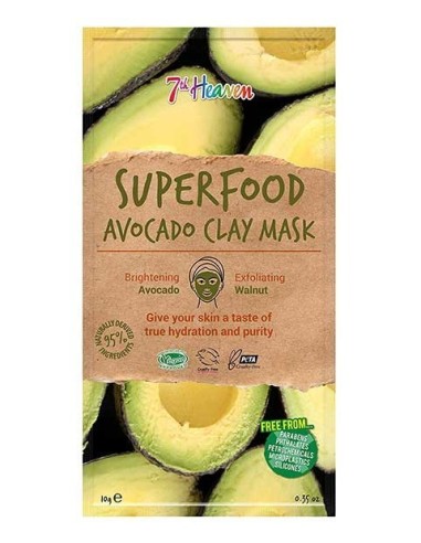 7Th Heaven Superfood Avocado Clay Mask 7Th Heaven Superfood Avocado Clay Mask